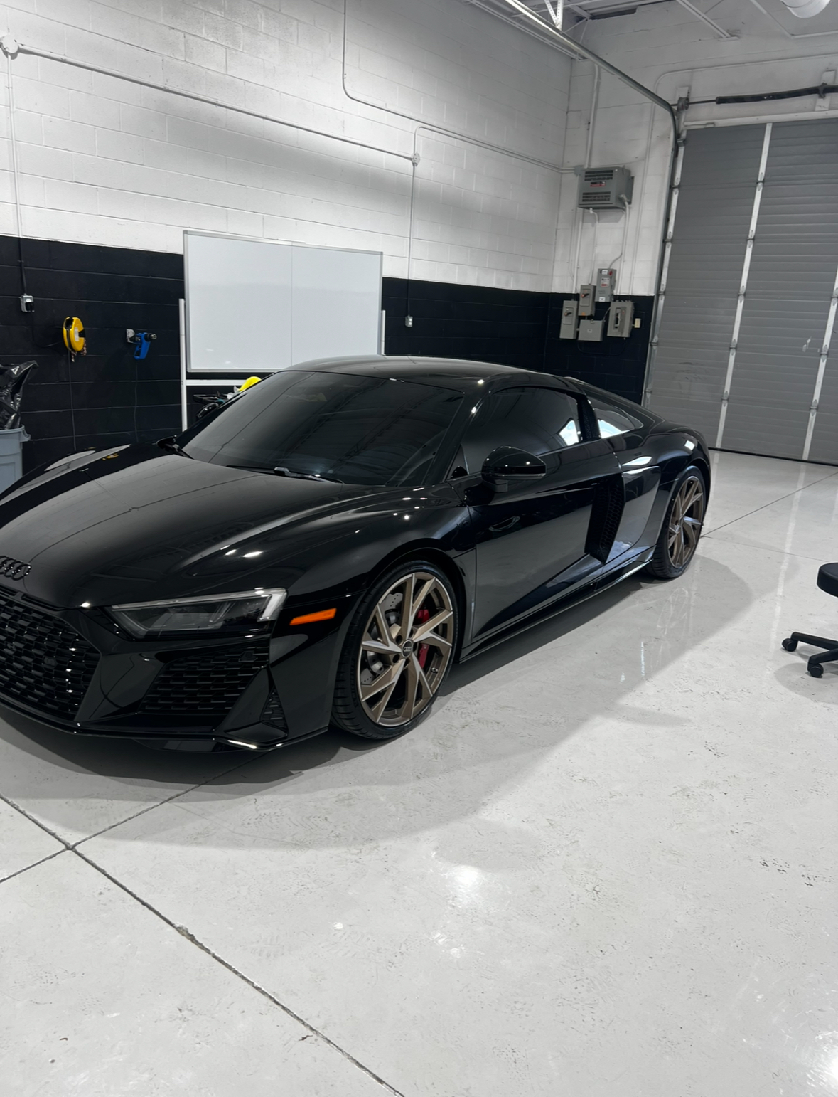 Ceramic coated vehicle